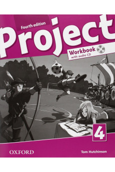 Project 4th Ed. 4 Workbook + Audio CD (pratybos)