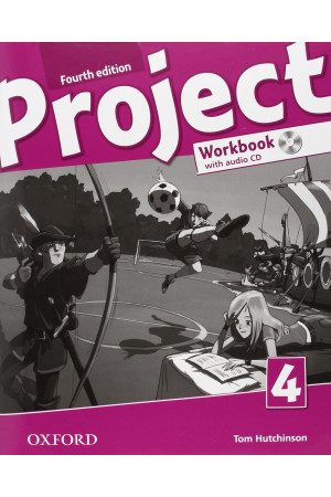 Project 4th Ed. 4 WB + CD & Online Practice (pratybos) - Project 4th Ed. | Litterula