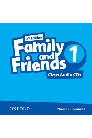 Family & Friends 2nd Ed. 1 Class Audio CDs - Family & Friends 2nd Ed. | Litterula