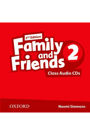 Family & Friends 2nd Ed. 2 Class Audio CDs - Family & Friends 2nd Ed. | Litterula