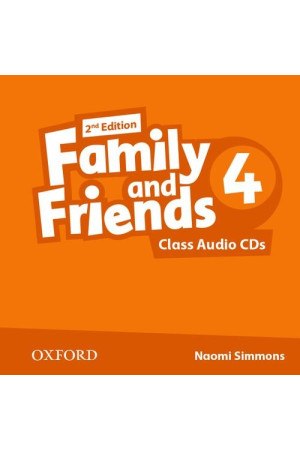 Family & Friends 2nd Ed. 4 Class Audio CDs - Family & Friends 2nd Ed. | Litterula