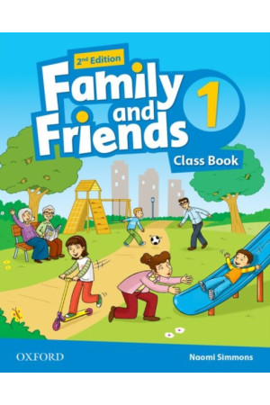 Family & Friends 2nd Ed. 1 Class Book with Online Play (vadovėlis) - Family & Friends 2nd Ed. | Litterula