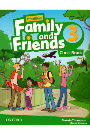 Family & Friends 2nd Ed. 3 Class Book with Online Play (vadovėlis) - Family & Friends 2nd Ed. | Litterula