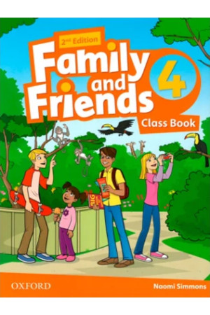 Family & Friends 2nd Ed. 4 Class Book with Online Play (vadovėlis) - Family & Friends 2nd Ed. | Litterula