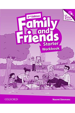Family & Friends 2nd Ed. Starter Workbook with Online Practice (pratybos) - Family & Friends 2nd Ed. | Litterula
