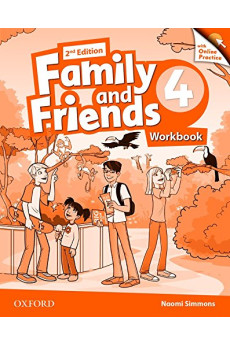 Family & Friends 2nd Ed. 4 Workbook with Online Practice (pratybos)