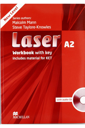 Laser 3rd Ed. A2 WB + Key & CD (pratybos)* - Laser 3rd Ed. | Litterula