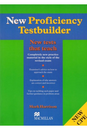 Testbuilder Proficiency 1st Ed. Book No Key* - CPE EXAM (C2) | Litterula