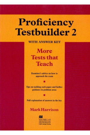 Testbuilder Proficiency 2 2nd Ed. Book + Key* - CPE EXAM (C2) | Litterula