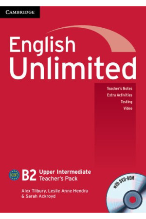 English Unlimited Up-Int. B2 TB + DVD-ROM* - English Unlimited | Litterula