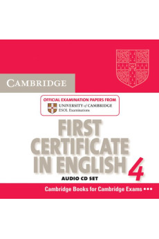 Cambridge First Certificate in English 4 Audio CDs*