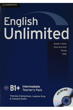 English Unlimited Int. B1+ TB + DVD-ROM* - English Unlimited | Litterula