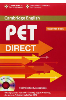 Direct PET Student's Book + Exam Practice CD-ROM*