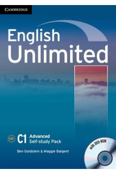 English Unlimited Adv. C1 Self-study Pack + DVD-ROM*