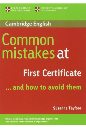 Common Mistakes at FC... and how to avoid them Book* - FCE EXAM (B2) | Litterula