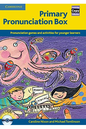Photocopiable: Primary Pronunciation Box Book + Audio CD* - Kopijuojama medžiaga | Litterula