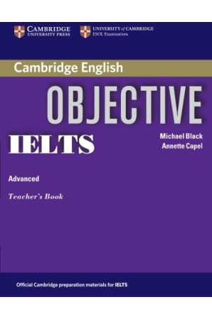 Objective IELTS Adv. Teacher s Book* - IELTS | Litterula