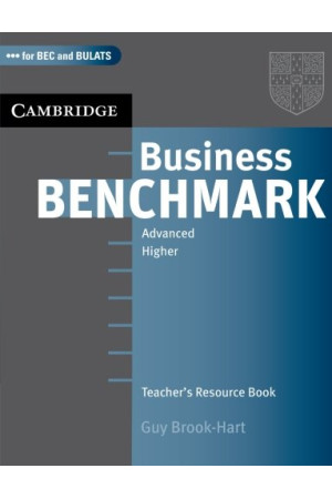 Business Benchmark Adv. C1 Teacher s Resource Book* - Business Benchmark | Litterula