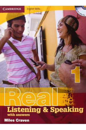 Cambridge Eng. Skills: Real Listening & Speaking 1 Book + Key & Audio CDs - Klausymas/kalbėjimas | Litterula