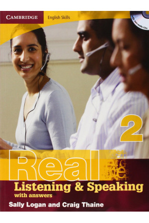 Cambridge Eng. Skills: Real Listening & Speaking 2 Book + Key & Audio CDs - Klausymas/kalbėjimas | Litterula