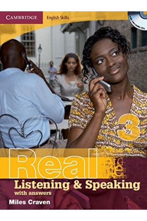 Cambridge Eng. Skills: Real Listening & Speaking 3 Book + Key & Audio CDs - Klausymas/kalbėjimas | Litterula