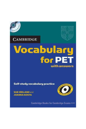 Cambridge Vocabulary for PET Book + Key & Audio CD* - PET EXAM (B1) | Litterula