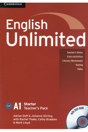 English Unlimited Starter A1 TB + DVD-ROM* - English Unlimited | Litterula