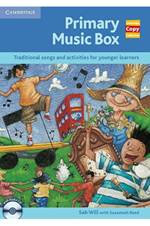 Photocopiable: Primary Music Box Book + Audio CD* - Kopijuojama medžiaga | Litterula