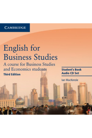 English for Business Studies 3rd Ed. Cl. CD* - Kitos mokymo priemonės | Litterula