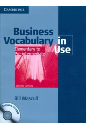 Business Vocab. in Use Elem./Pre-Int. 2nd Ed. Book + Key & CD-ROM - Kitos mokymo priemonės | Litterula