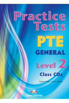 Practice Tests for PTE General 2 Class CDs*