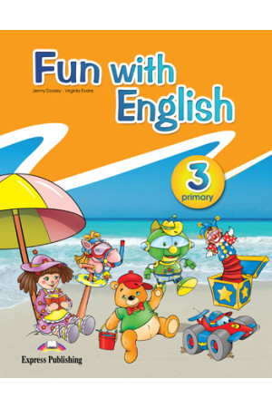 Fun with English 3 Primary Book + Multi-ROM (vadovėlis) - Fun with English | Litterula