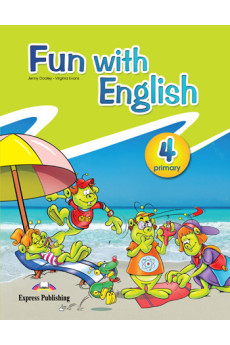 Fun with English 4 Primary Book + Multi-ROM (vadovėlis)