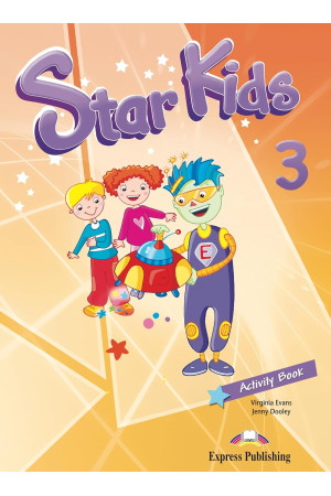 Star Kids 3 Activity Book + ieBook (pratybos) - Star Kids | Litterula