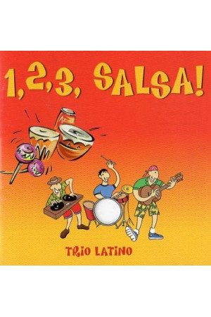 1, 2, 3, Salsa! Trio Latino CD + Booklet* - Klausymas/kalbėjimas | Litterula