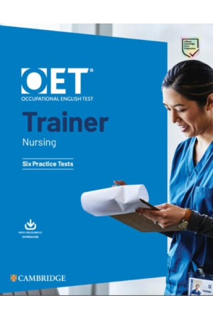 Trainer OET Nursing B2/C1 Tests + Key, eBook & Resources Online - OET EXAM | Litterula