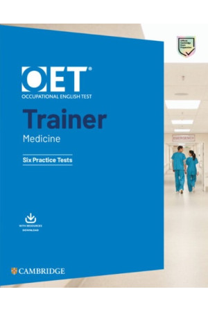 Trainer OET Medicine B2/C1 Tests + Key, eBook & Resources Online - OET EXAM | Litterula