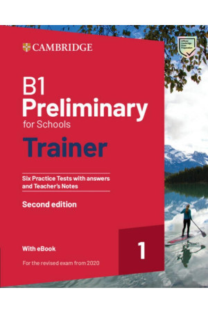 Trainer 1 Preliminary for Schools B1 2nd Ed. Tests + Key, TB Notes &  Audio Online - PET EXAM (B1) | Litterula