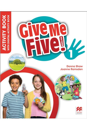 Give Me Five! 1 Activity Book + Digital AB (pratybos) - Give Me Five! | Litterula