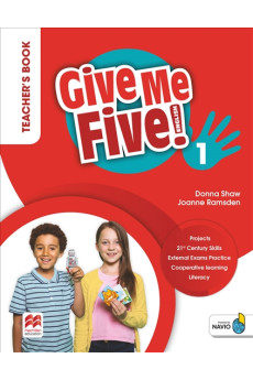 Give Me Five! 1 Teacher's Book + Navio App