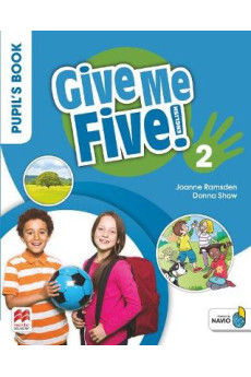 Give Me Five! 2 Pupil's Book + Digital PB & Navio App (vadovėlis)