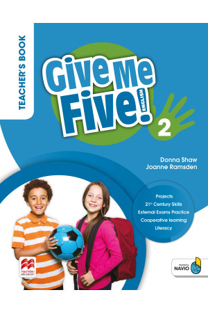 Give Me Five! 2 Teacher s Book + Navio App - Give Me Five! | Litterula