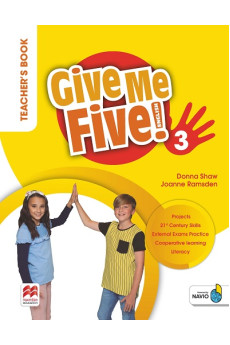 Give Me Five! 3 Teacher's Book + Navio App