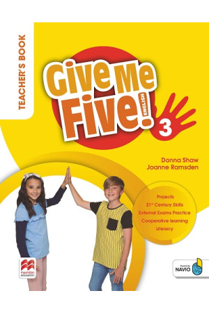 Give Me Five! 3 Teacher s Book + Navio App - Give Me Five! | Litterula