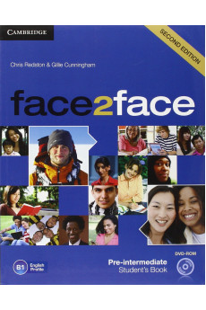 Face2Face 2nd Ed. Pre-Int. B1 Student's Book + DVD-ROM*