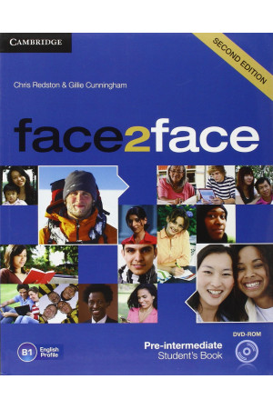 Face2Face 2nd Ed. Pre-Int. B1 SB + DVD-ROM* - Face2Face 2nd Ed. | Litterula