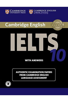 Cambridge IELTS 10 Self-Study Pack Book + Key & Audio Online*