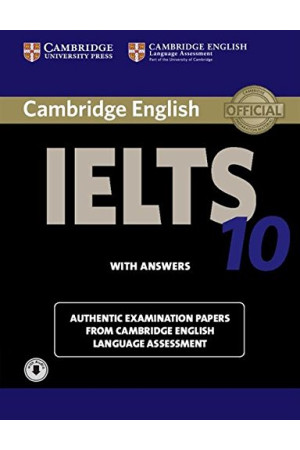 Cambridge IELTS 10 Self-Study Pack Book + Key & Audio Online* - IELTS | Litterula