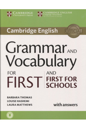 Grammar and Vocabulary for First Book + Key & Audio Online - Gramatikos | Litterula