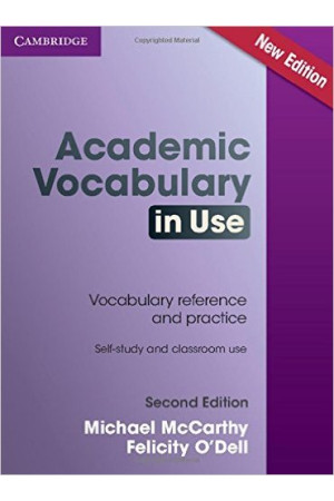 Academic Vocab. in Use 2nd Ed. Book + Key - Žodyno lavinimas | Litterula